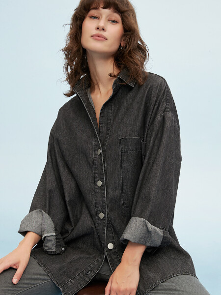 CAMISA MONTEGO GRIS CLARO