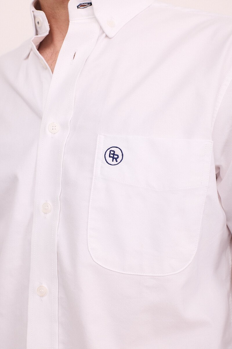 Camisa Oxford Blanca