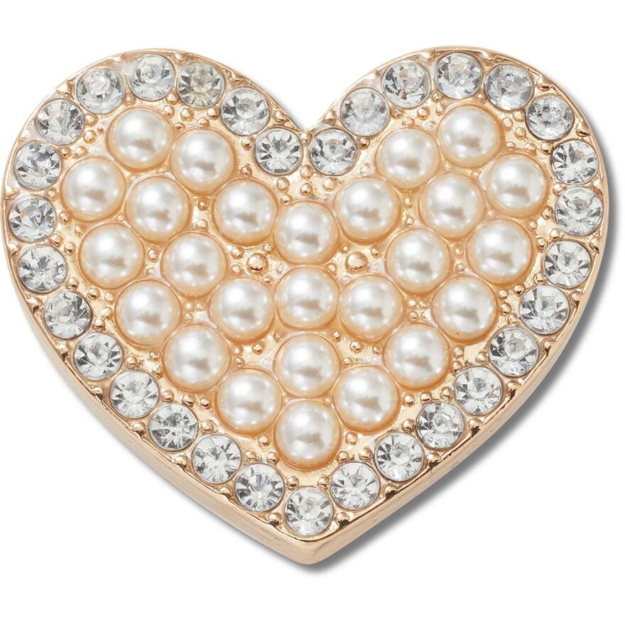 Jibbitz Pearl Cluster Heart Multicolor