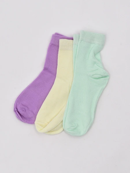 MEDIAS NIÑO PACK 3 PCS MULTICOLOR