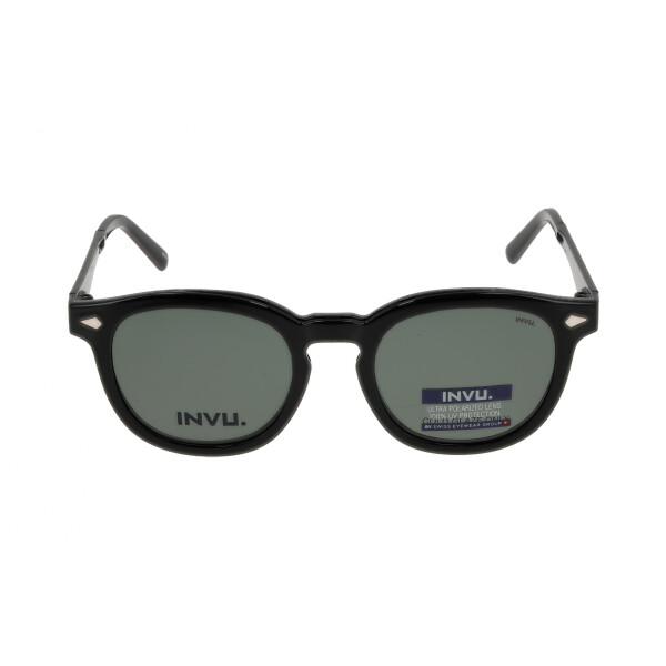 INVU Clip-On M4200E col Black polarizado Invu Clip-on M4200e Col Black Polarizado