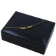 Cadena forcet oro 18k ,centro con zafiro azul tallado corazón Cadena forcet oro 18k ,centro con zafiro azul tallado corazón