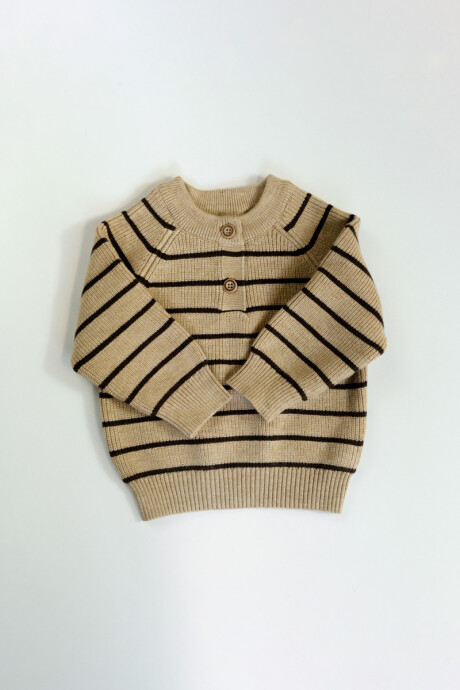 Conjunto 2 piezas tejido Beige