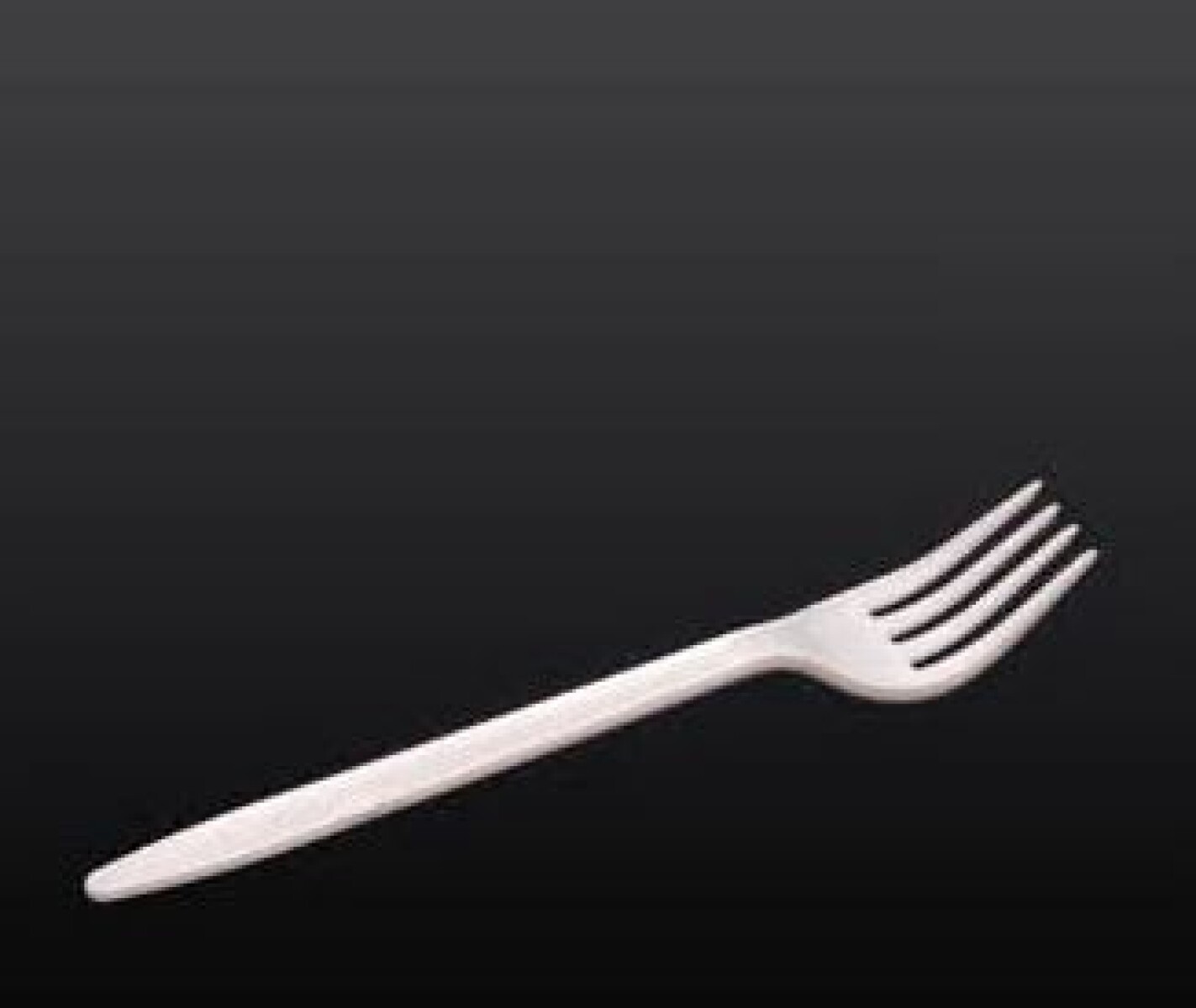 TENEDOR DESCARTABLE 16 CM BLANCO A GRANEL 