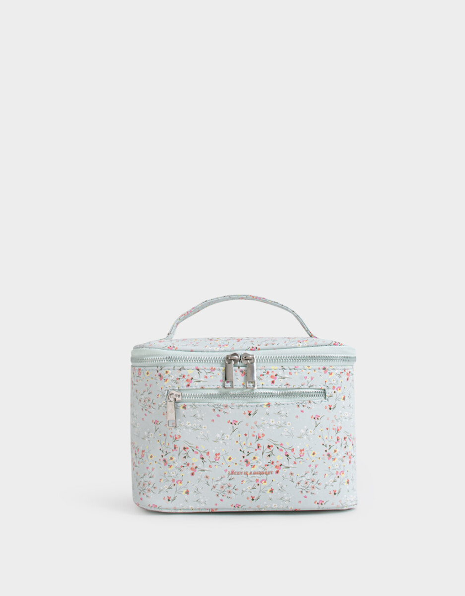 Portacosméticos Cuerina Flores 