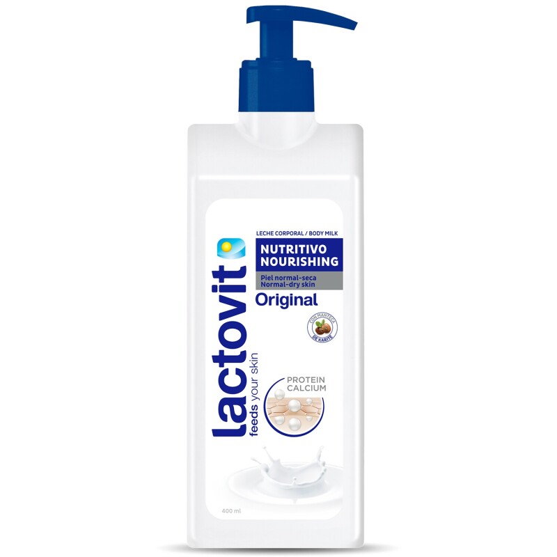 Leche corporal nutritiva Lactovit Original 400ml Leche corporal nutritiva Lactovit Original 400ml