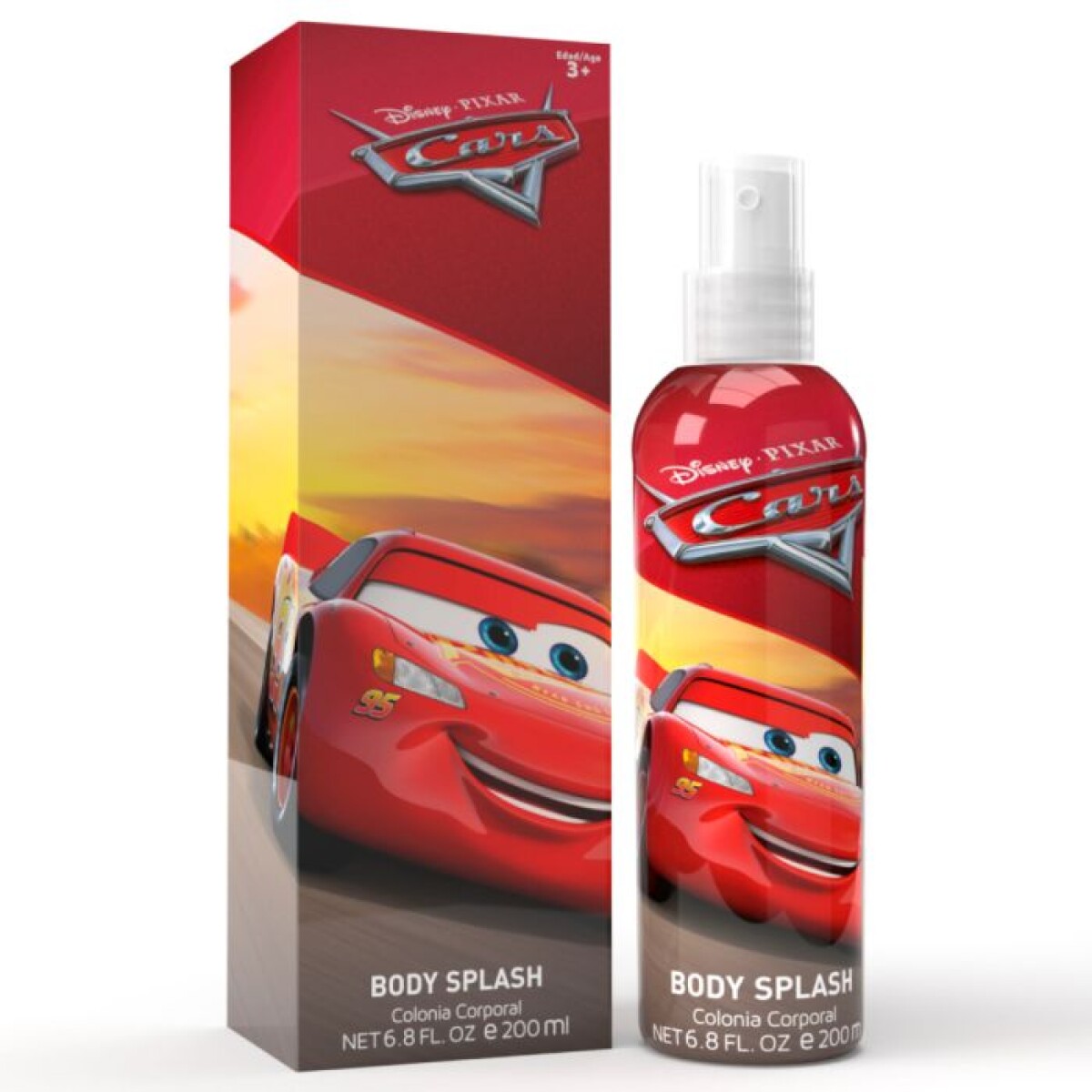 Body Splash Disney 200ml - Cars 