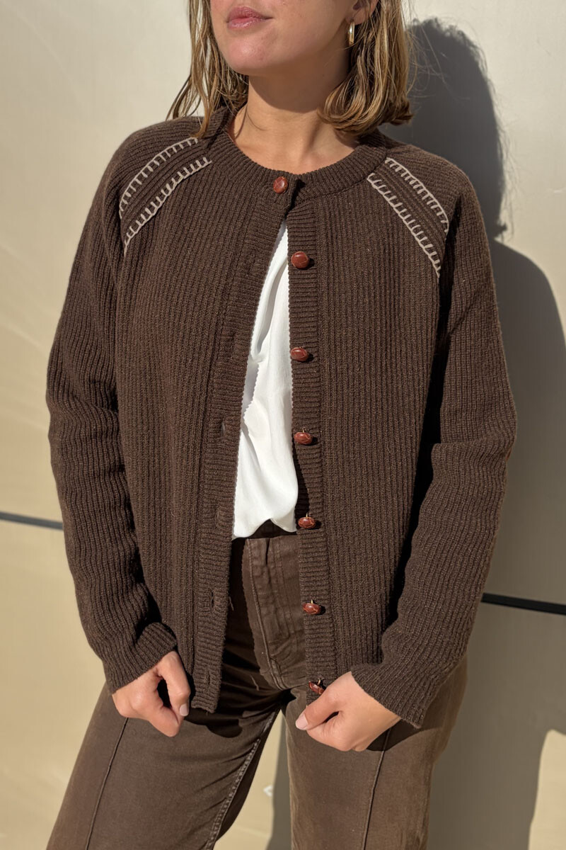 Saco isabel - Chocolate 