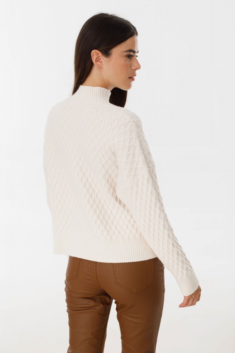 Sweater Panal Crudo