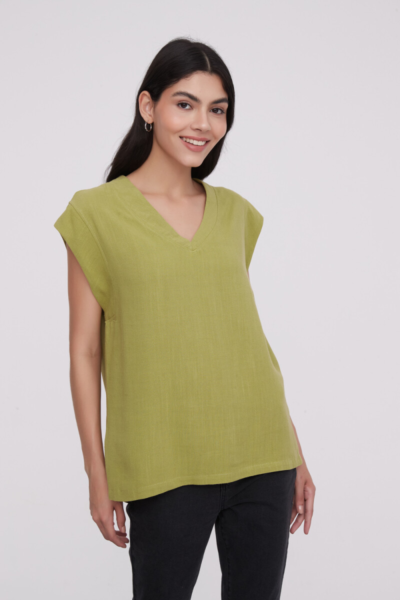 Blusa Mirza - Verde Oliva 