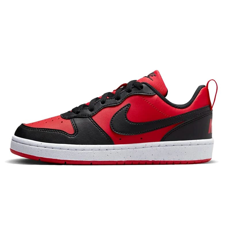 Championes Nike Court Borough Low de Niños - DV5456-600 Rojo-negro