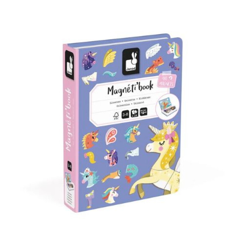 Magnetic Book Unicornios- Janod Magnetic Book Unicornios- Janod
