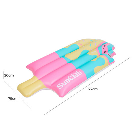 Flotador Colchoneta Jilong Inflable Helado Piscina El Rey Flotador Colchoneta Jilong Inflable Helado Piscina El Rey