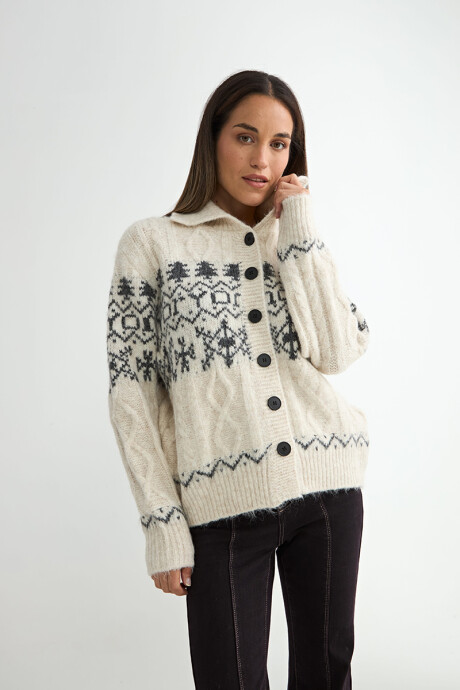 SACO BARILOCHE C/CUELLO CRUDO