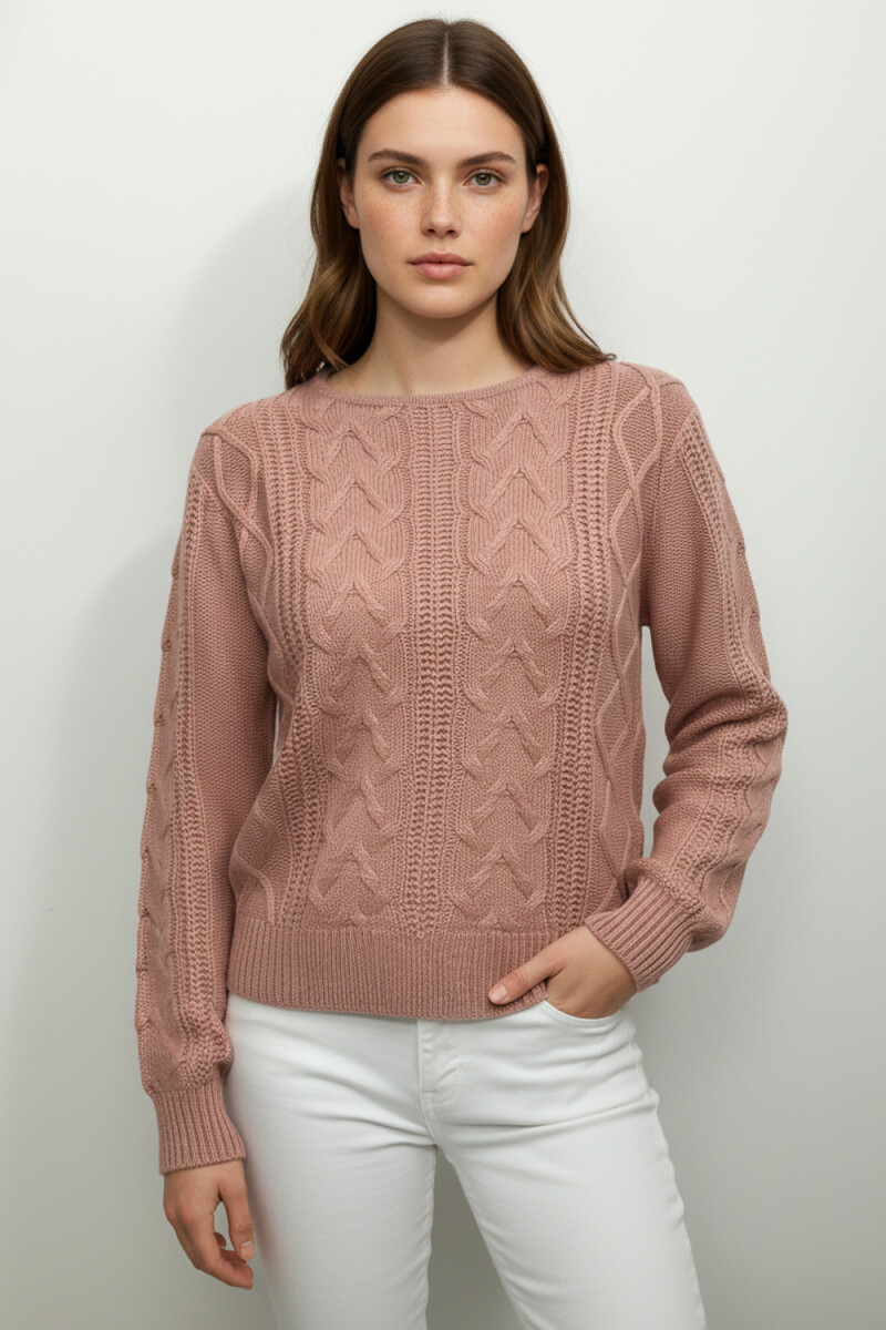 Sweater Focio - Rosa Oscuro 