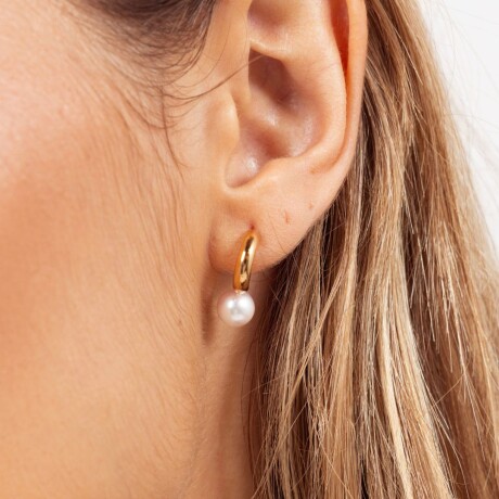 Caravanas Aretha - Oro 18K Caravanas Aretha - Oro 18K