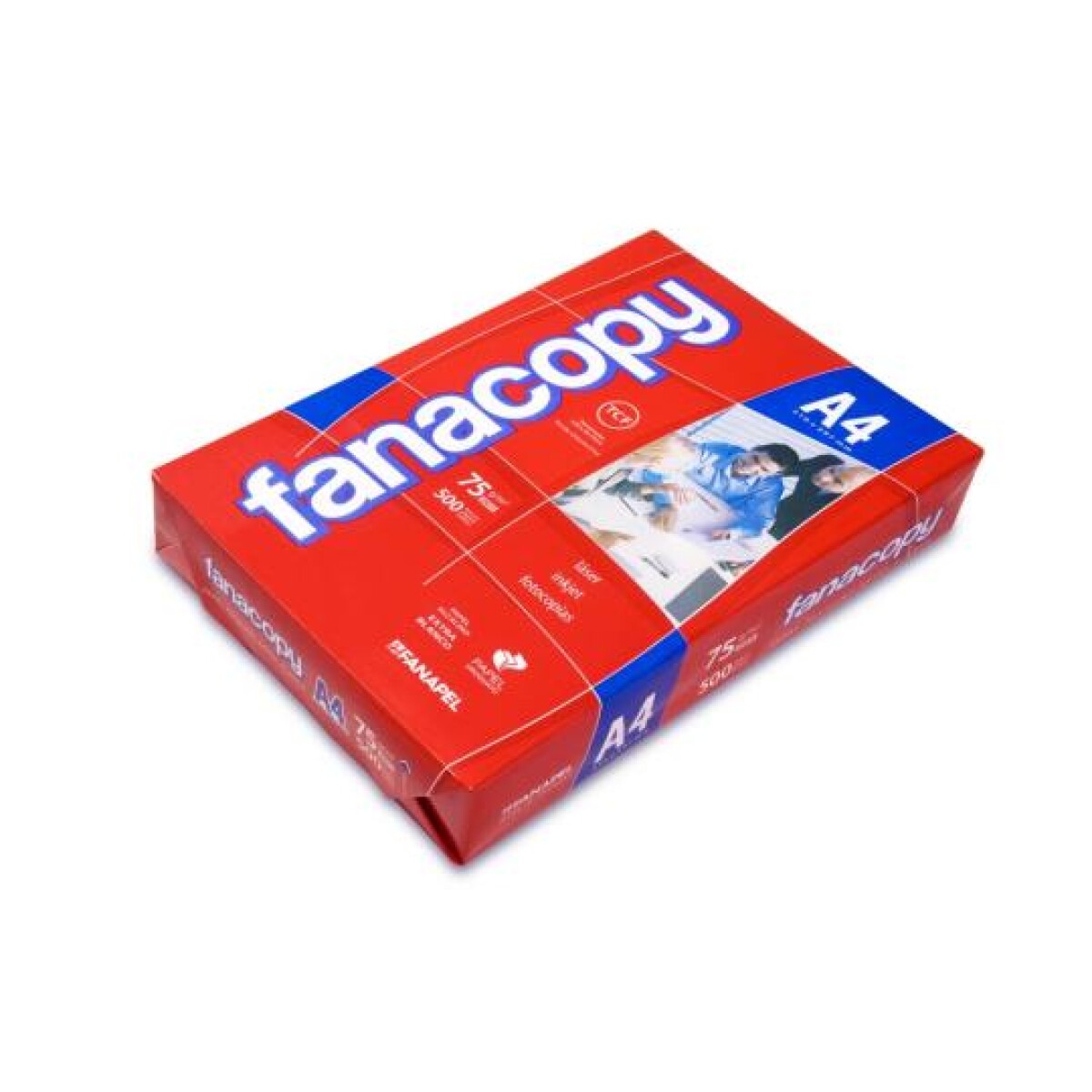 PAPEL EN RESMA FANACOPY A4 COLOR BLANCO 75 GRS, 500 HOJAS 