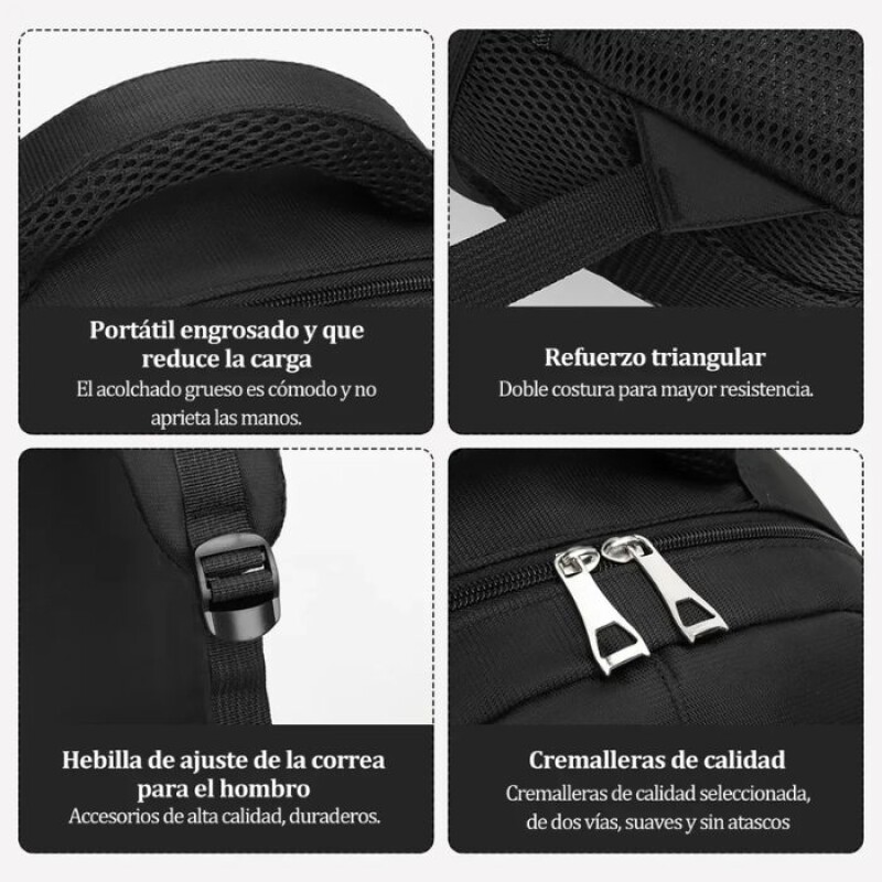 Mochila Urbana 30 Litros 4 Cierres Mochila Urbana 30 Litros 4 Cierres