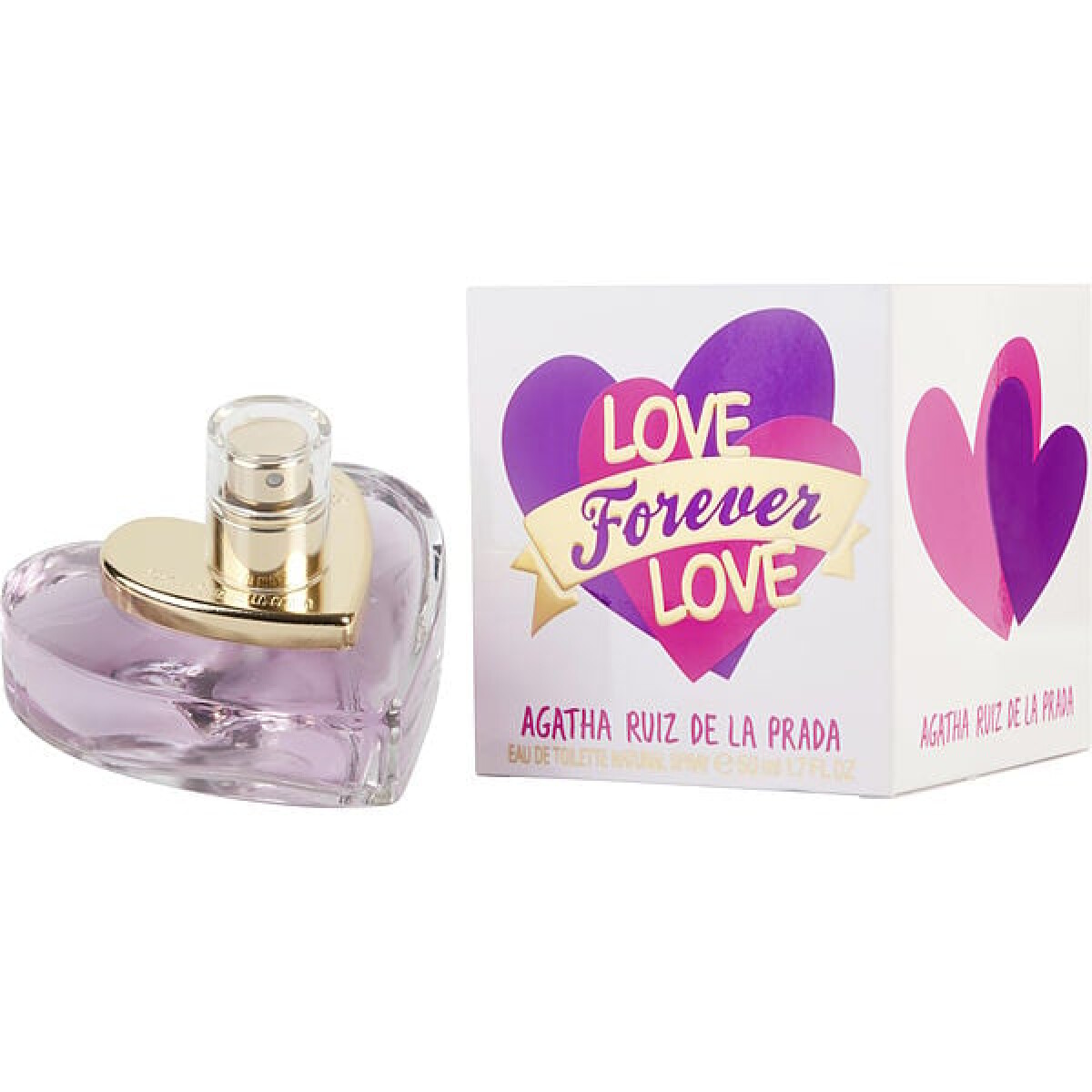 Perfume Agatha Ruiz de la Prada Love Forever Love EDT 50 ml – Perfume Femenino