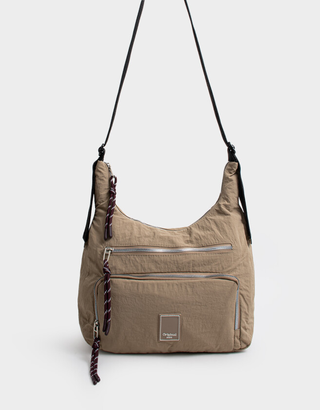 Saca Carteras Grandes - Marron Beige