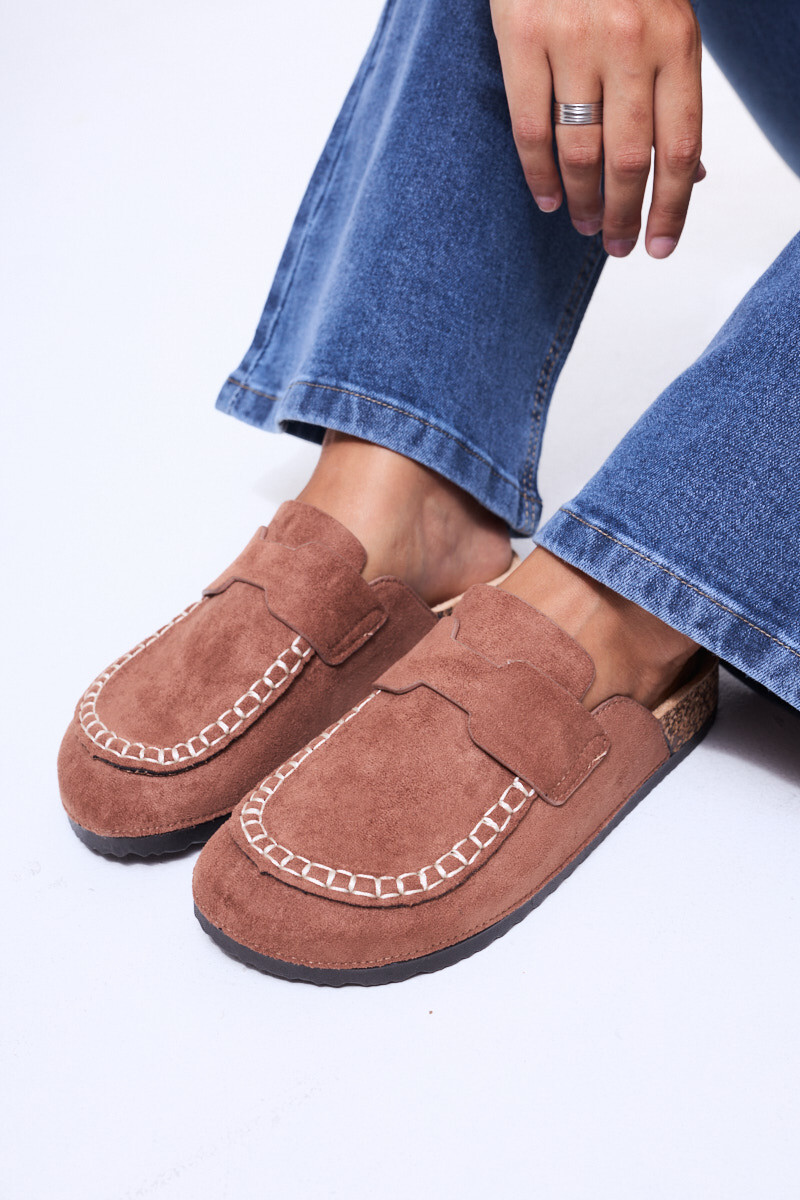 Zueco Calpe - Marrón 