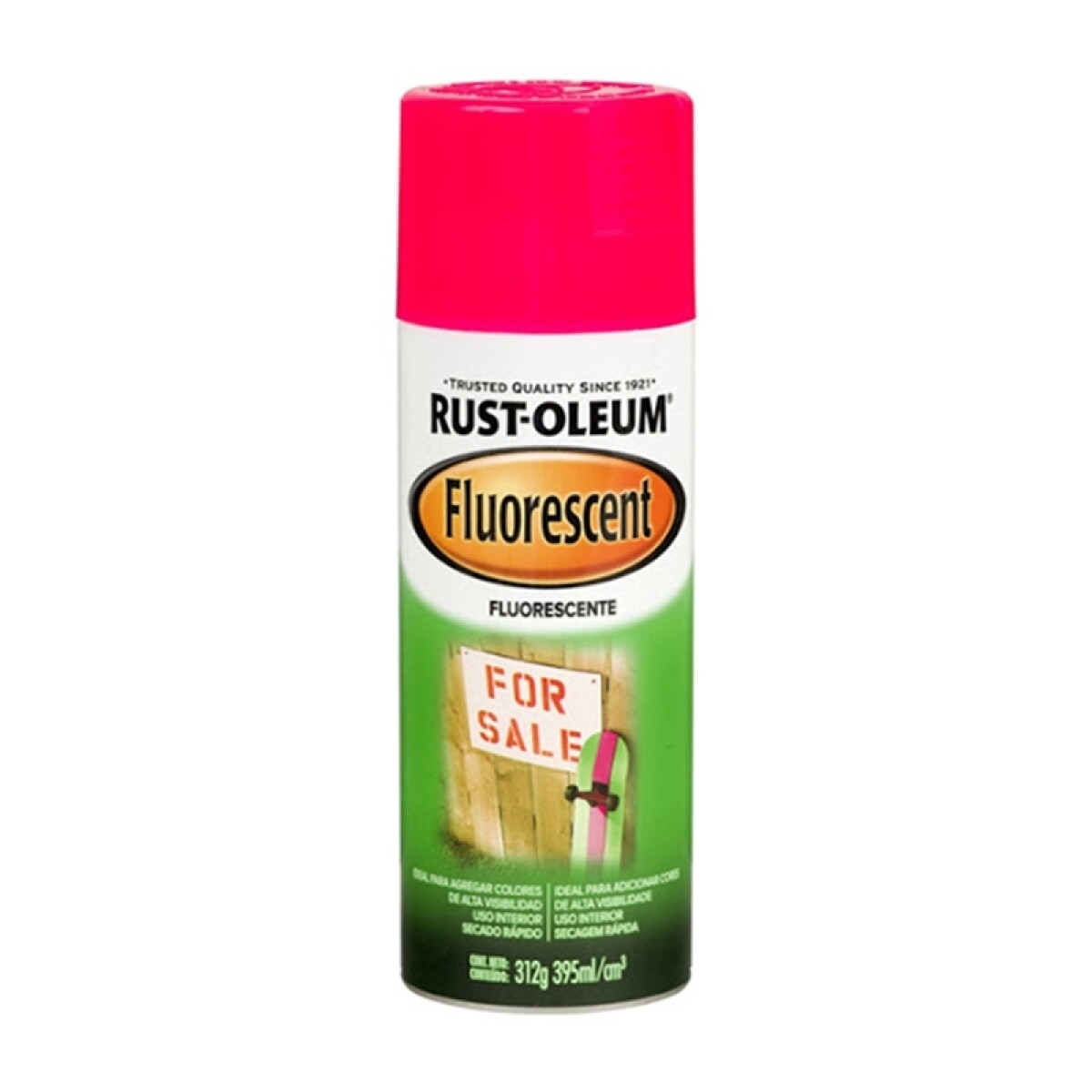 AEROSOL RUST OLEUM FLUORESCENTE 312gr. - ROSA 