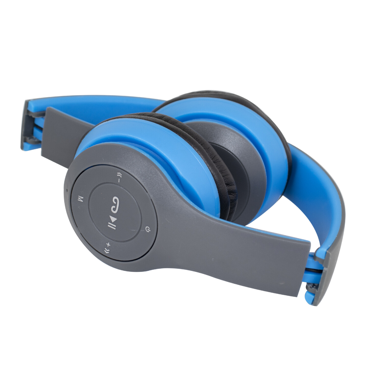 Auriculares Inalambricos Vincha Bluetooth Microfono Miniplug Color Azul —  Lemau