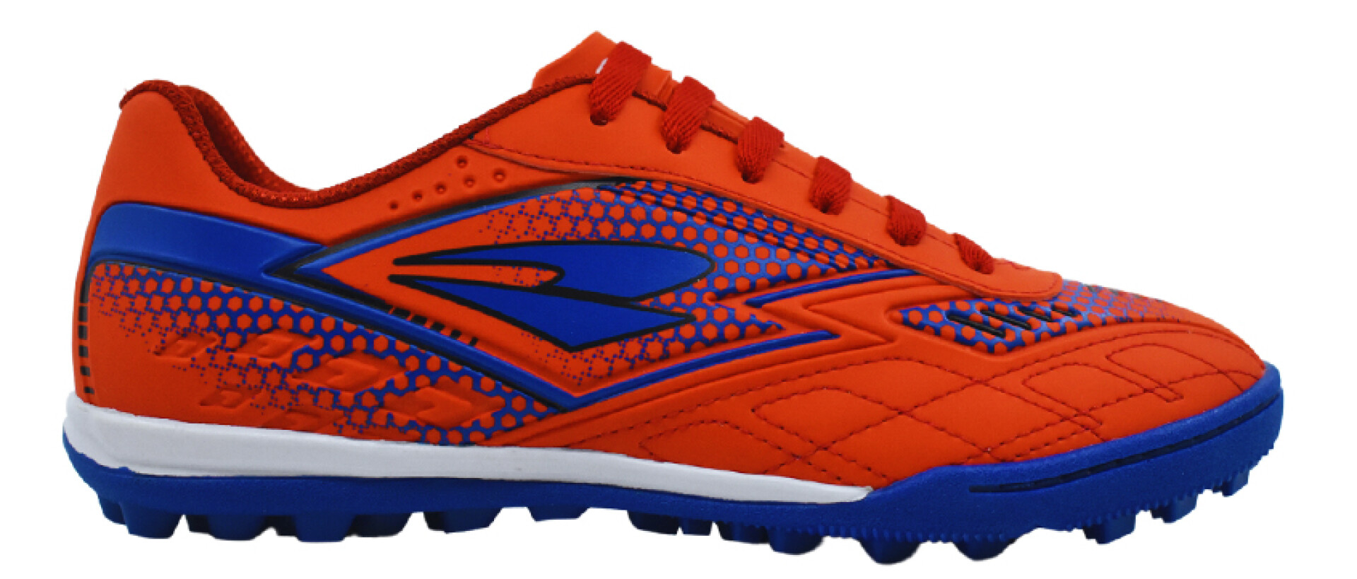 Championes p/ cesped sintético Dray Topfly 397 Rojo/Azul - Infantil 