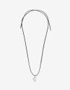 Collares Largos Perlas Set De Collares Metal Y Perla - Plateado Rodio