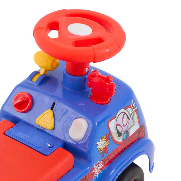 Buggie Spiderman Con Luz Y Sonido Disney 63933 BUGGIE SPIDEY C/LUZ Y SONIDO 63933