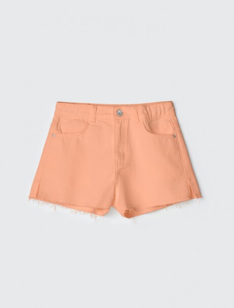 SHORT INFANTIL CON BOLSILLOS NARANJA