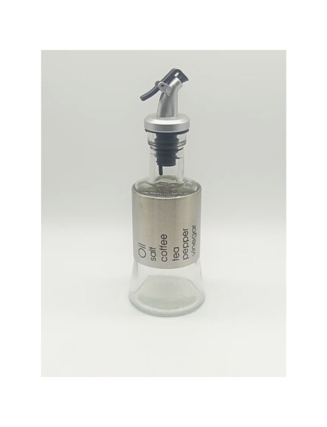 ACEITERO/VINAGRERO DE VIDRIO Y METAL 200 ML ACEITERO/VINAGRERO DE VIDRIO Y METAL 200 ML