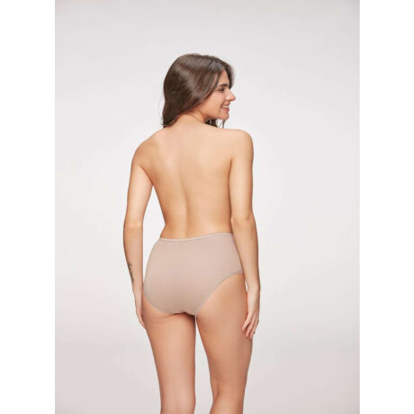 Bikini sloggi alta basic maxi Tostados