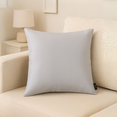 Funda de almohadones lisa 43 x 43 cm GRIS