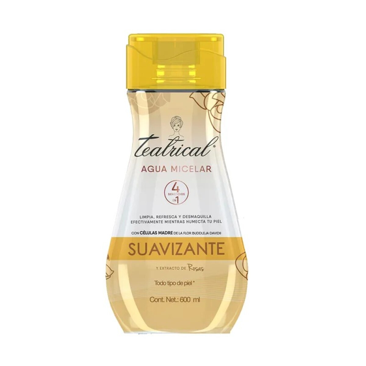 TEATRICAL AGUA MICELAR ACLARANTE X600ML 