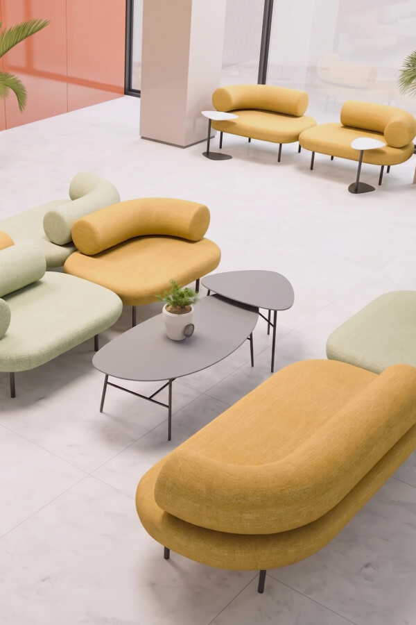 Sofá modular Pompidou 2C left Beige