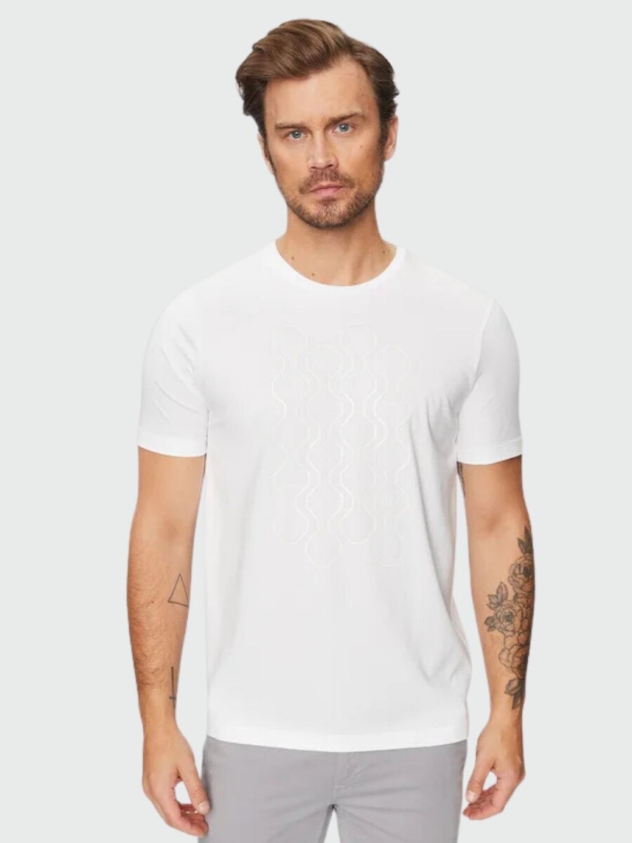 BOSS -Remera de algodón, regular fit, TEE 5 