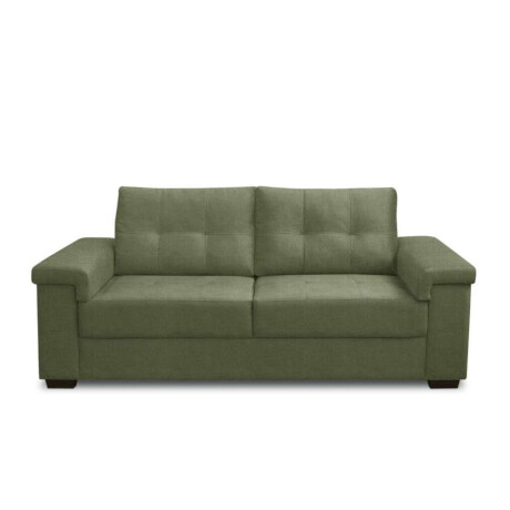 Sillon 3 Cuerpos en tela de Lino Palazio Verde