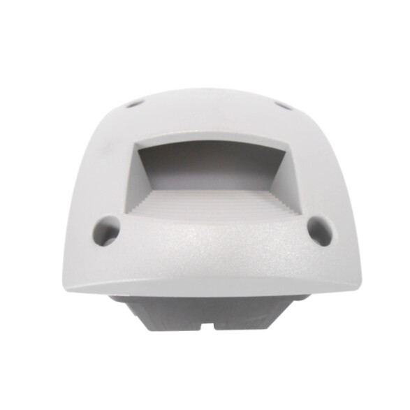 Luminaria de embutir LED cuadrada gris IP66 115mm FL0335