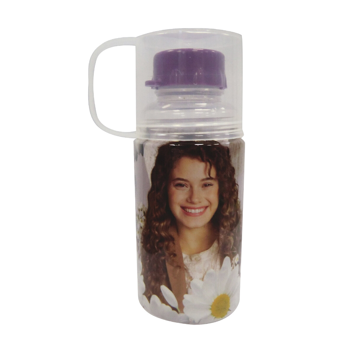 Botella 2 en 1, Botella 300 ml + Taza 100 ml Margarita 