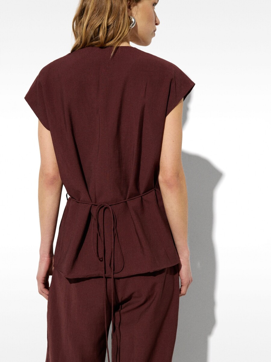 Top Hot Lasia marron