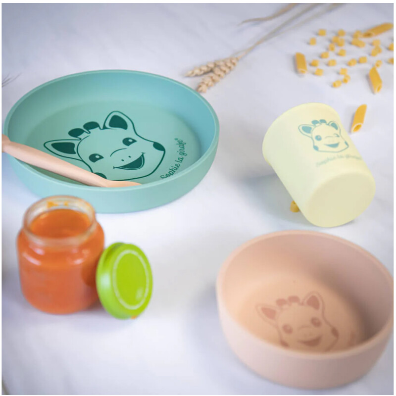Set de comida de silicona Sophie La Girafe Set de comida de silicona Sophie La Girafe