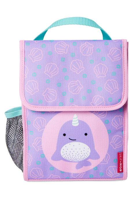 Lonchera para niños, diseño narval Sin color