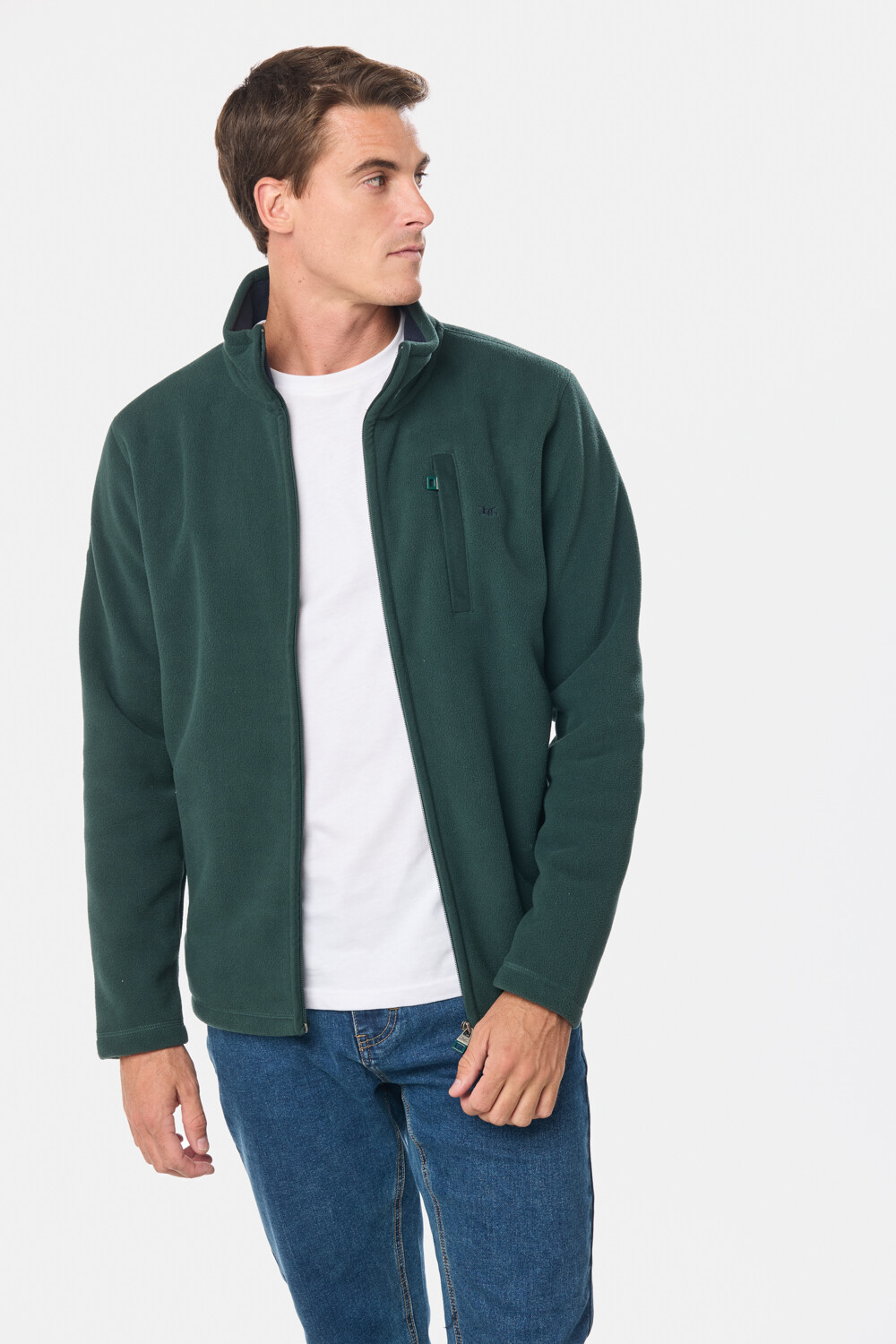 CAMPERA POLAR Verde