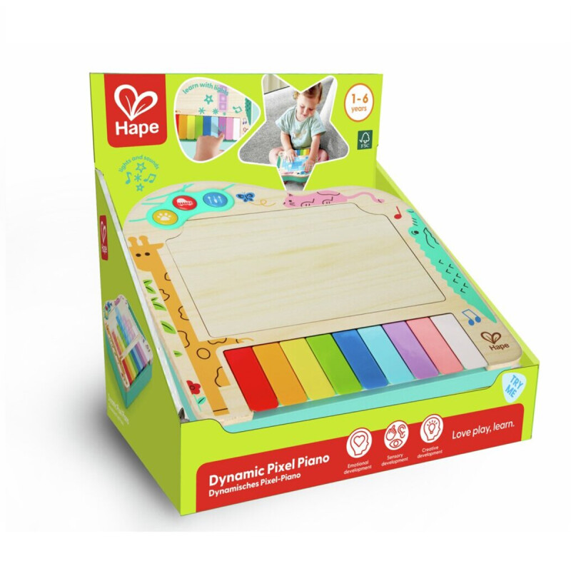 Piano Dinámico Pixel Hape Piano Dinámico Pixel Hape