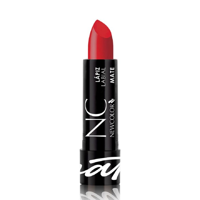 NEW COLOR LAPIZ LABIAL ROJO MATE 106 UNI única
