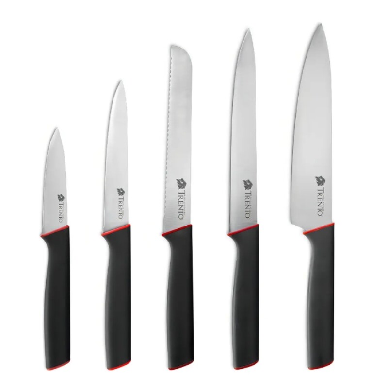 Set Cuchillos Trento Essential 5 Piezas Chef Cocina Set Cuchillos Trento Essential 5 Piezas Chef Cocina