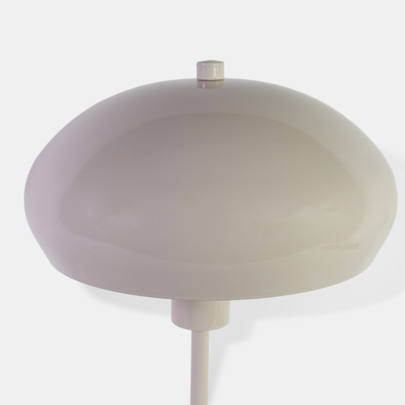 LAMPARA BLANCA P/MESA 38X22CM Unica