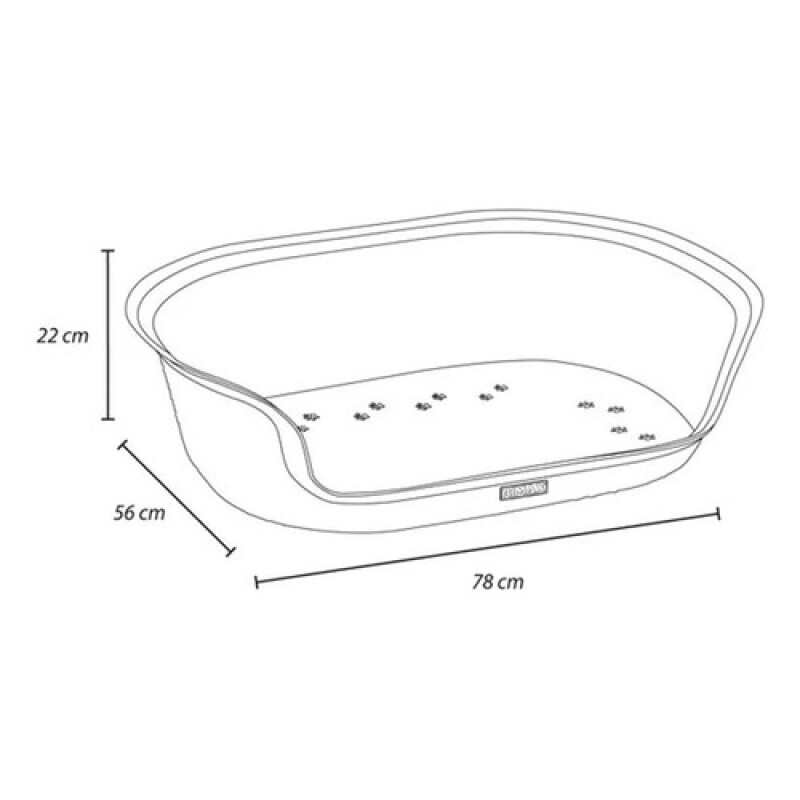 Cama para Mascota Perro o Gato con Colchón Rimax Mocca