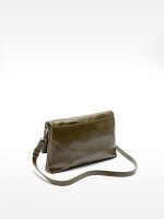 Bolso Bandolera Con Solapa Imantada caqui